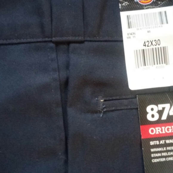 NWT Dickies 874 Original Fit 42x30 - Picture 3 of 5